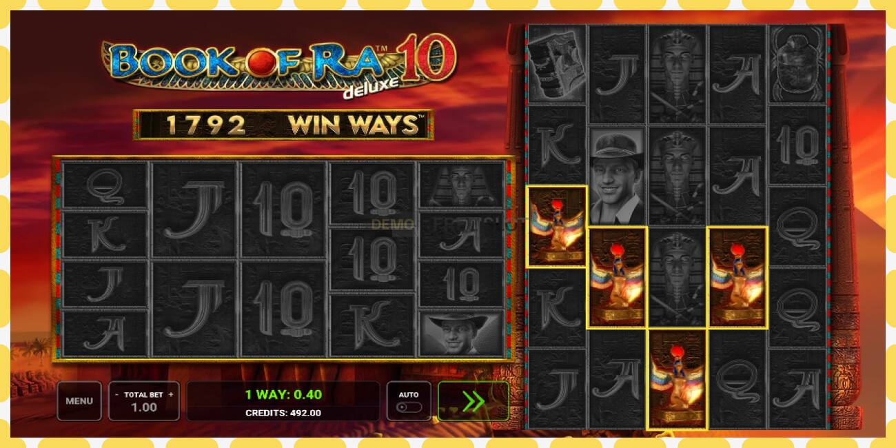 Slot për demonstrim Book of Ra Deluxe 10 Win Ways falas dhe pa regjistrim, foto - 1