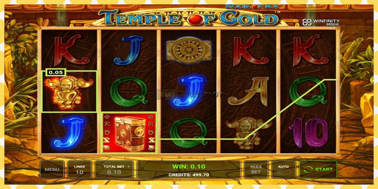 Demo slot Book of Ra Temple of Gold free and without registration, picture - 1