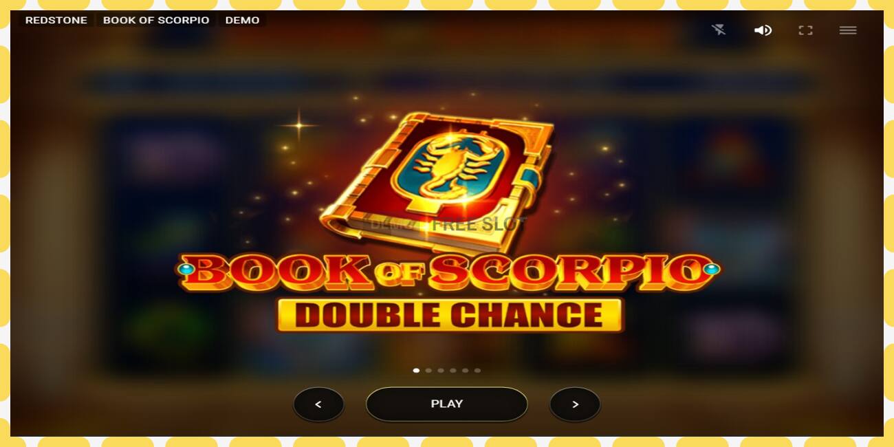 Demo slot Book of Scorpio free and without registration, picture - 1