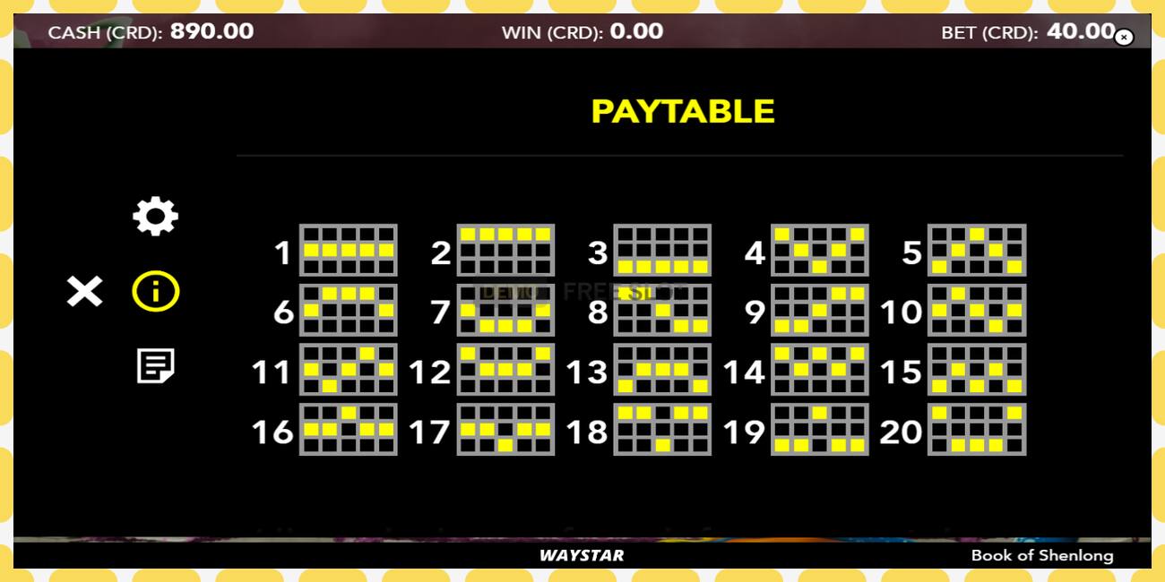 Demo slot Book of Shenlong free and without registration, picture - 1