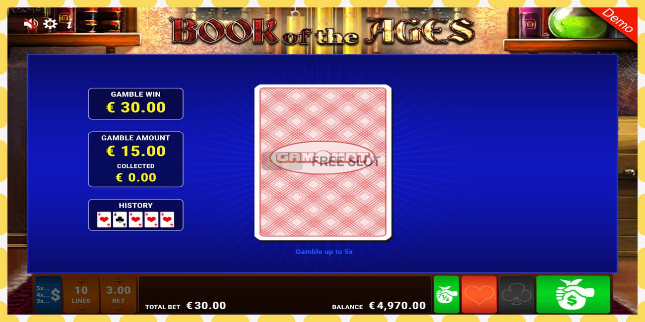 Demo slot Book of the Ages free and without registration, picture - 1