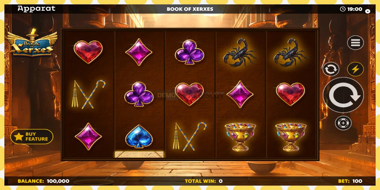 Demo slot Book of Xerxes free and without registration, picture - 1