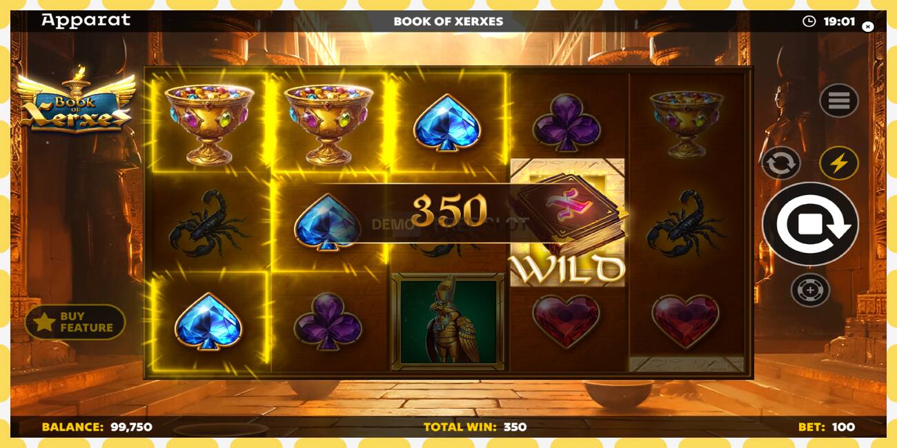 Demo slot Book of Xerxes free and without registration, picture - 1