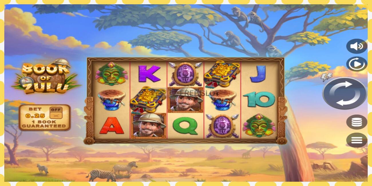 Demo slot Book of Zulu නොමිලේ සහ ලියාපදිංචියකින් තොරව, පින්තූරය - 1