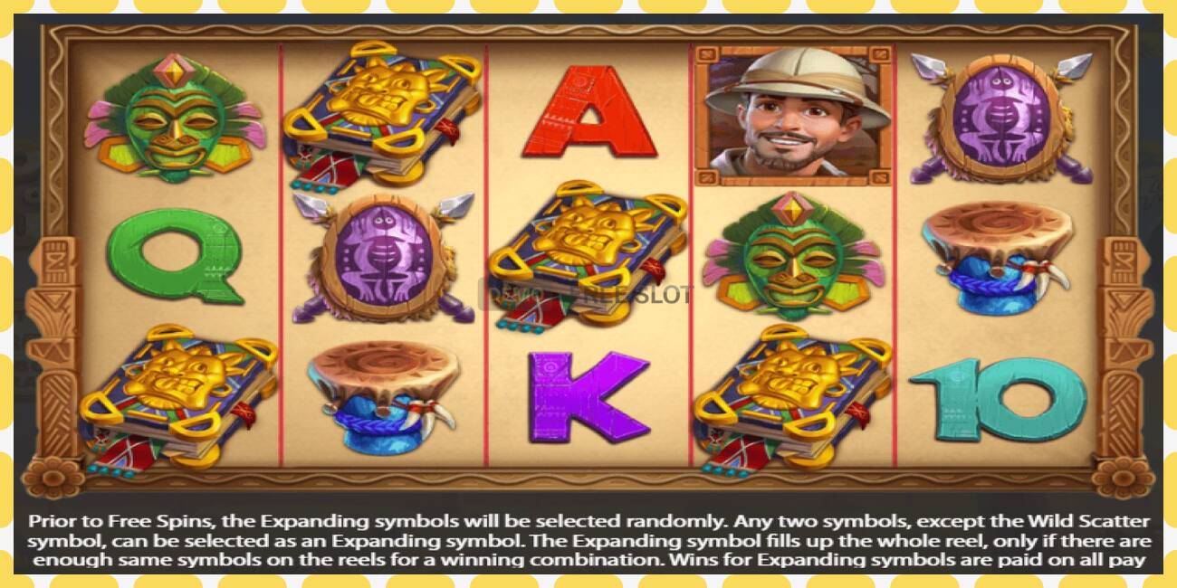 Demo slot Book of Zulu නොමිලේ සහ ලියාපදිංචියකින් තොරව, පින්තූරය - 1