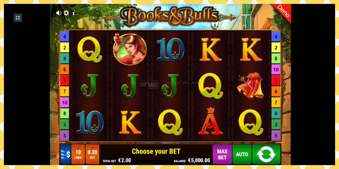 Demo slot Books Bulls free and without registration, picture - 1