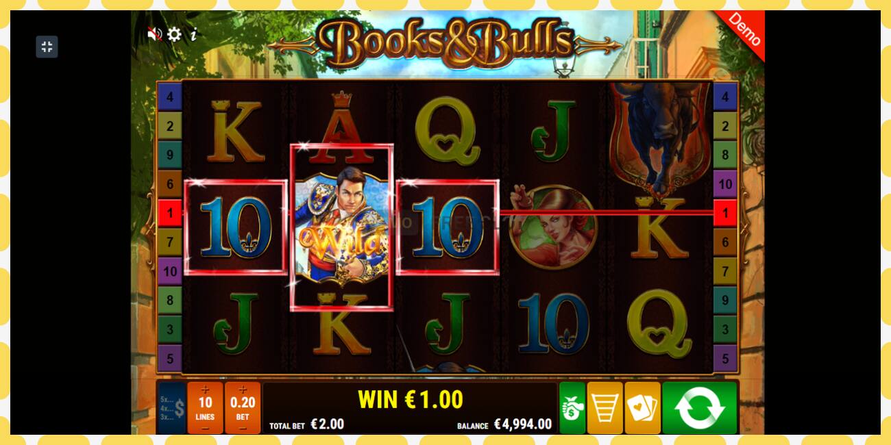 Demo slot Books Bulls free and without registration, picture - 1