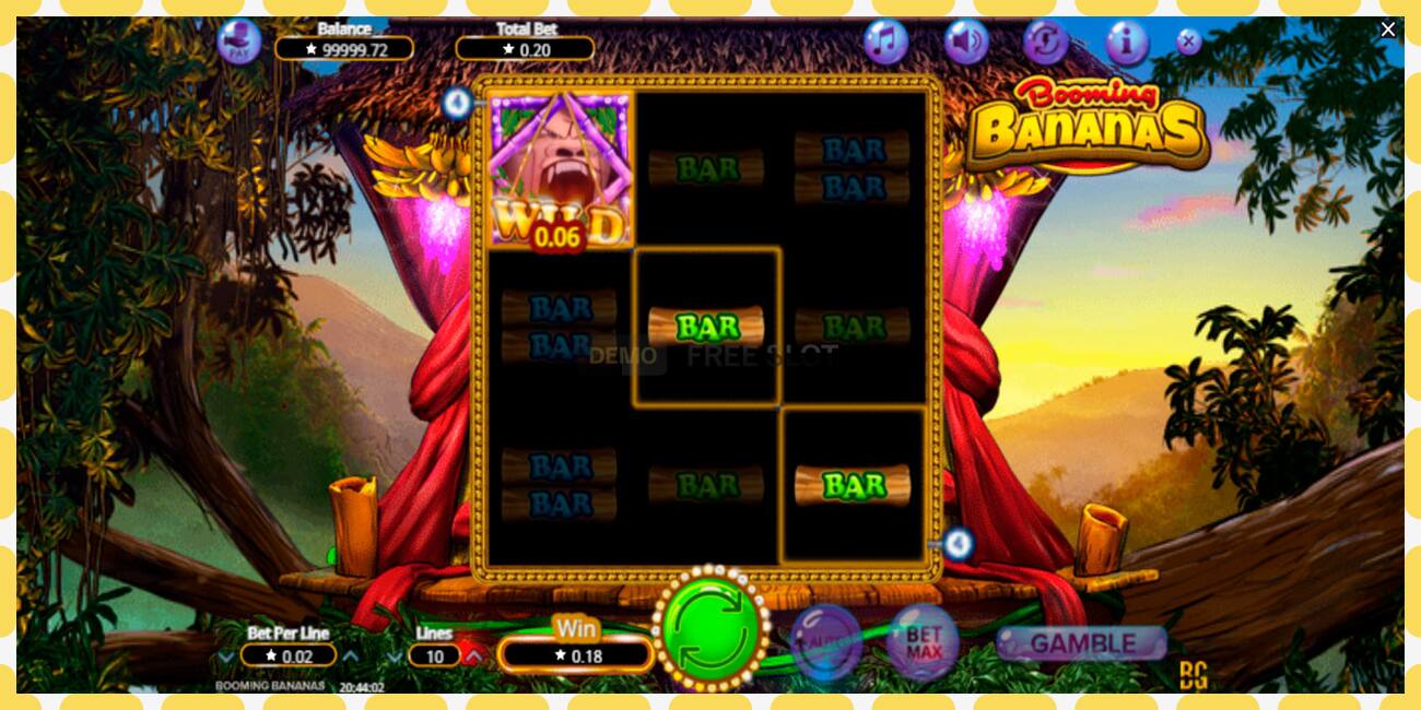 Demo slot Booming Bananas free and without registration, picture - 1