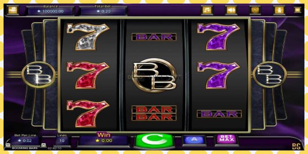 Demo slot Booming Bars free and without registration, picture - 1