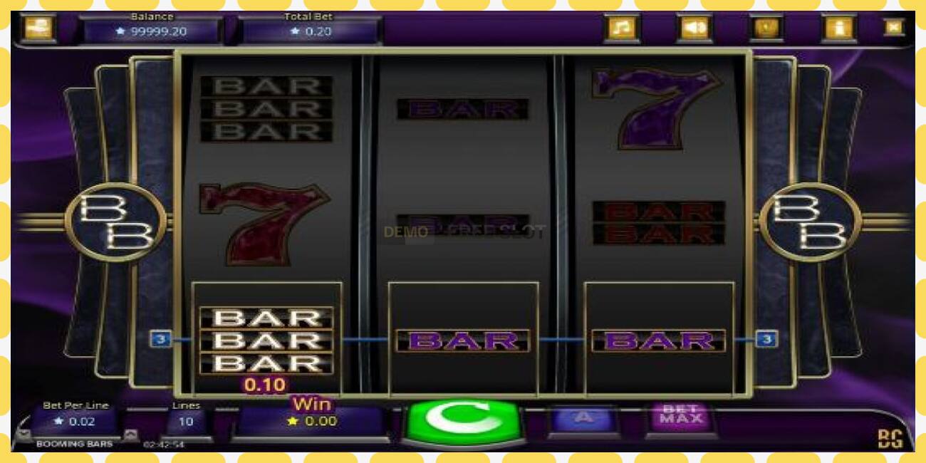 Demo slot Booming Bars free and without registration, picture - 1