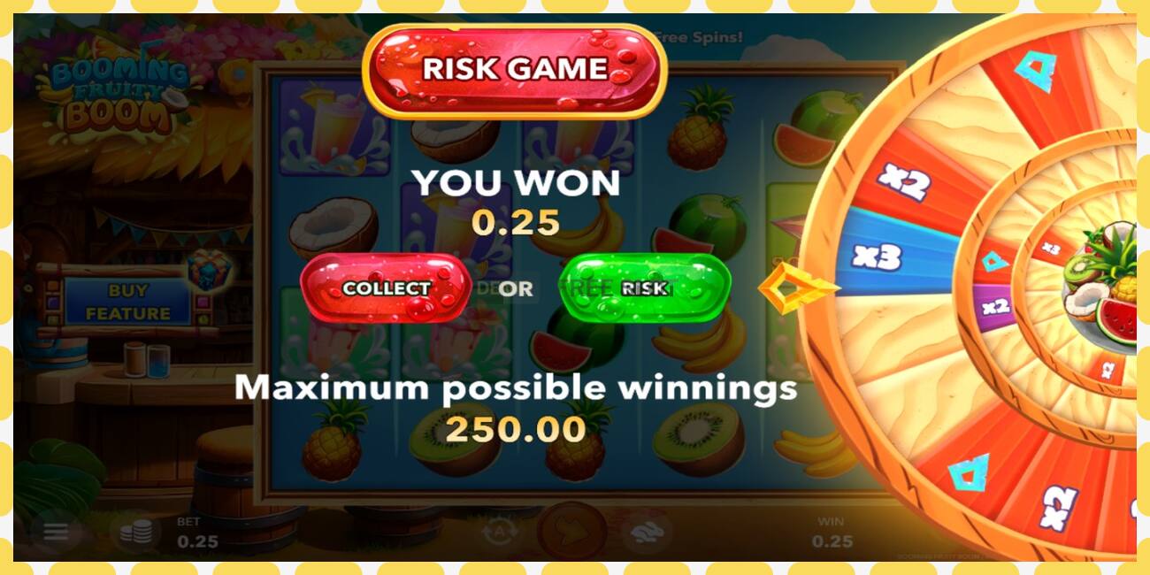 Demo slot Booming Fruity Boom free and without registration, picture - 1