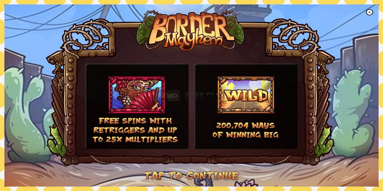 Demo slot Border Mayhem free and without registration, picture - 1