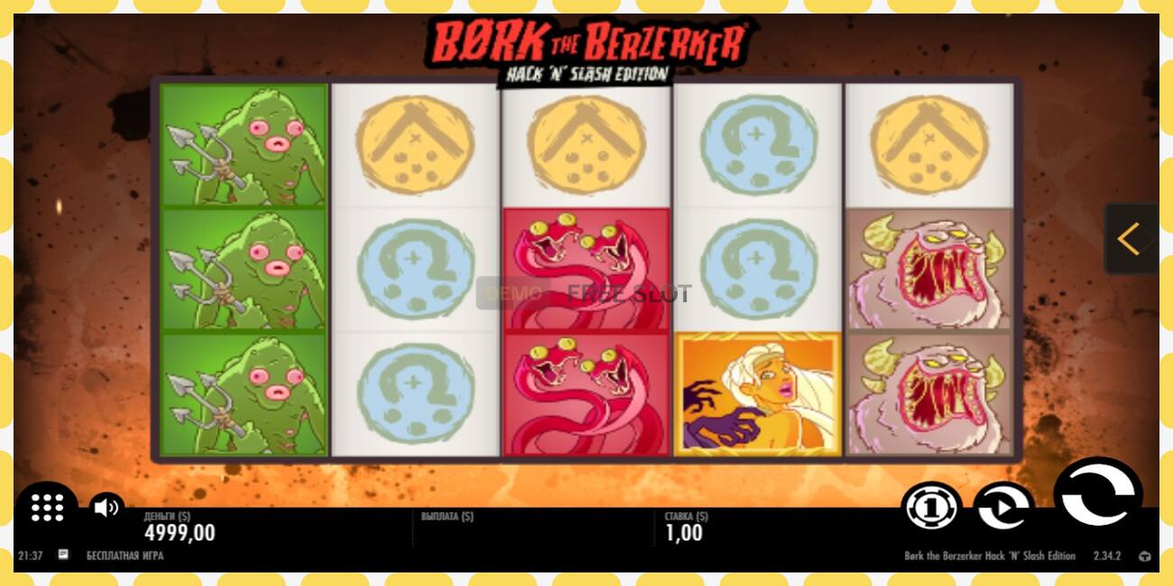 Demo slot Bork The Berzerker free and without registration, picture - 1