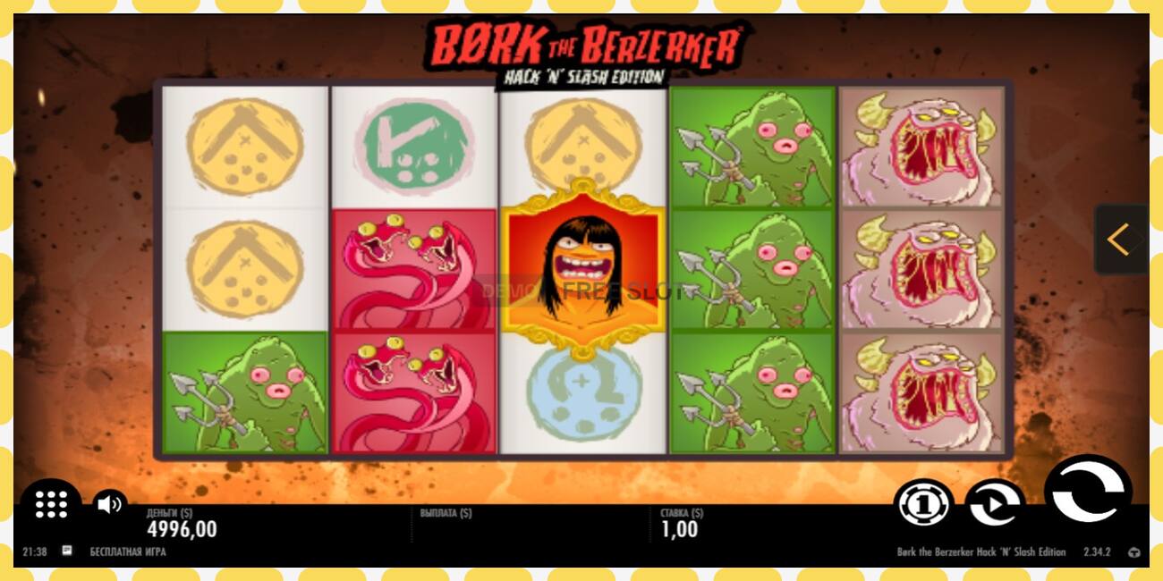 Demo slot Bork The Berzerker free and without registration, picture - 1