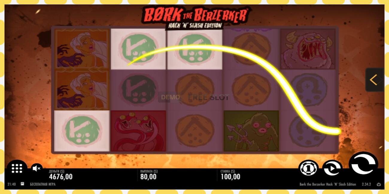 Demo slot Bork The Berzerker free and without registration, picture - 1