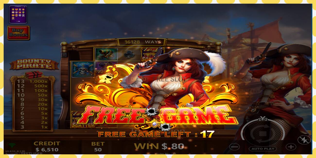 Demo slot Bounty Pirate free and without registration, picture - 1