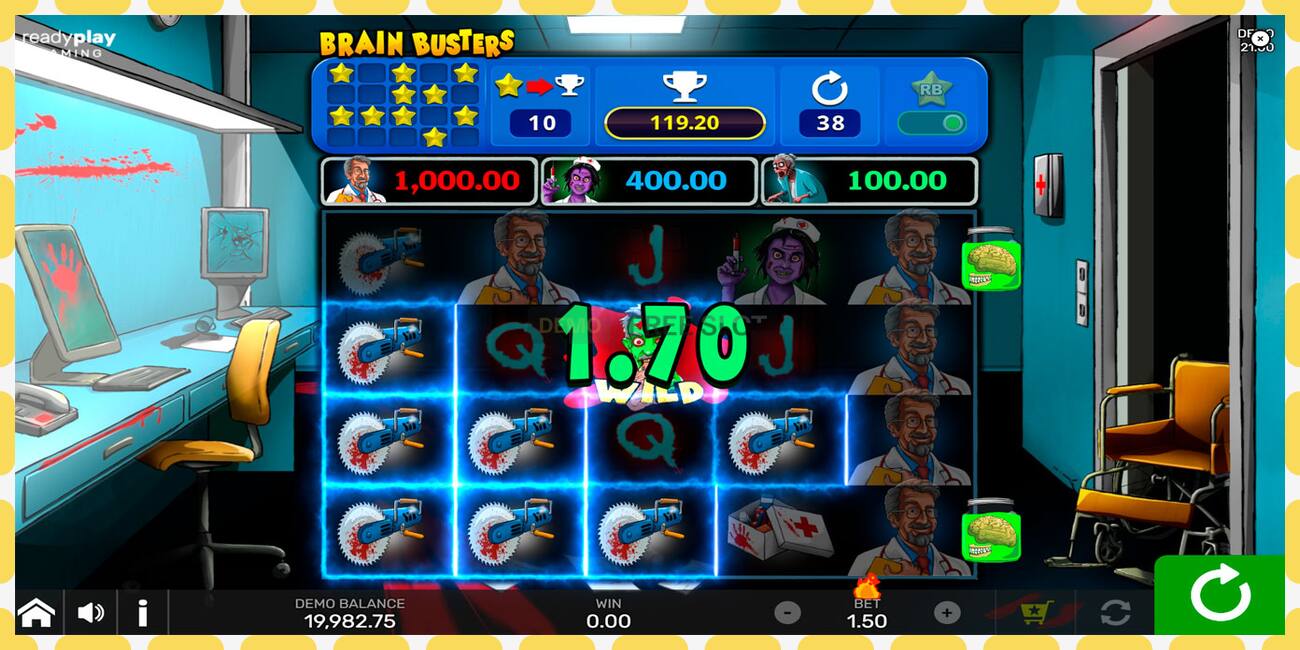 Demo slot Brain Busters besplatno i bez registracije, slika - 1