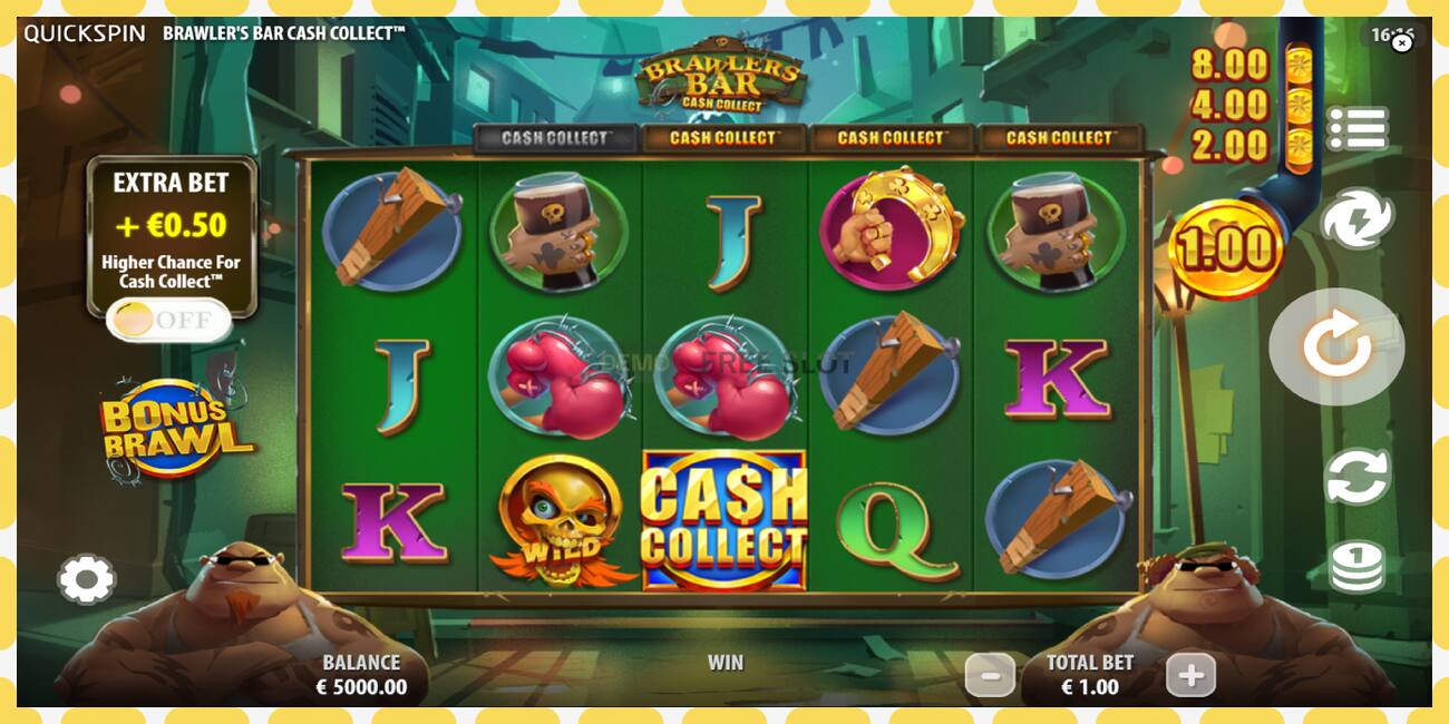 Demo slot Brawlers Bar Cash Collect free and without registration, picture - 1