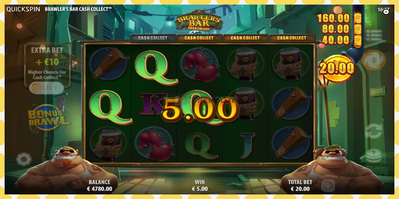 Demo slot Brawlers Bar Cash Collect free and without registration, picture - 1