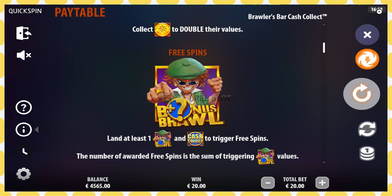 Demo slot Brawlers Bar Cash Collect free and without registration, picture - 1