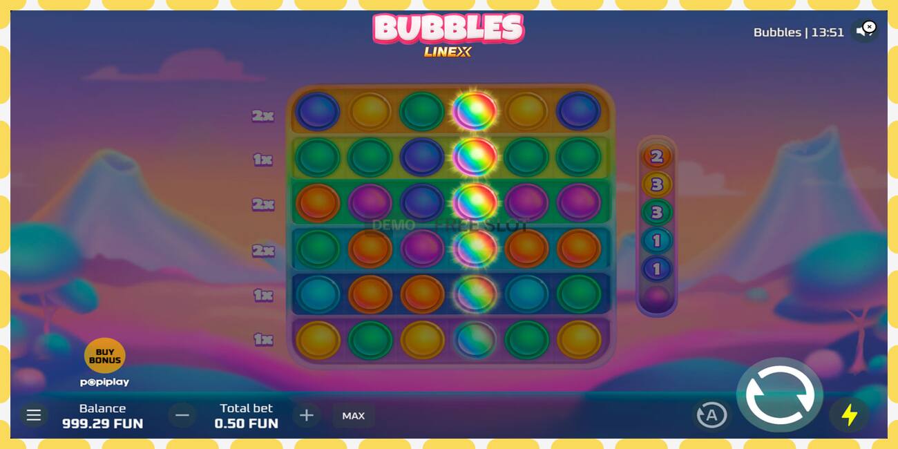 Demo slot Bubbles free and without registration, picture - 1