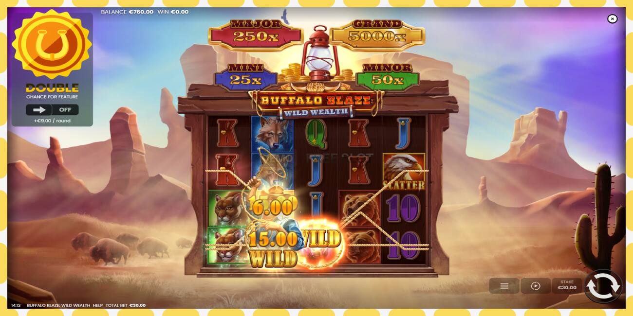 Demo slot Buffalo Blaze: Wild Wealth free and without registration, picture - 1