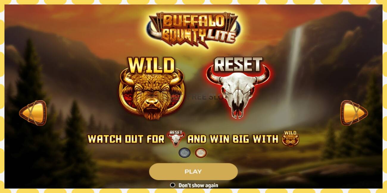 Demo slot Buffalo Bounty Lite free and without registration, picture - 1