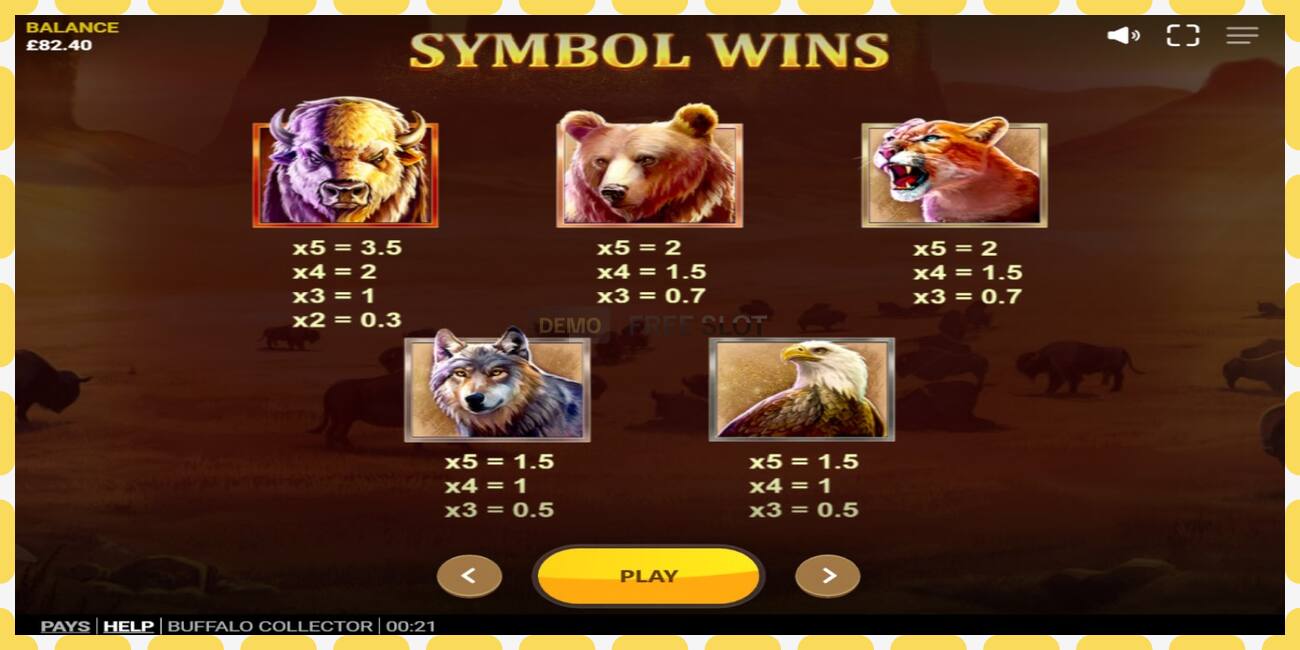 Demo slot Buffalo Collector free and without registration, picture - 1