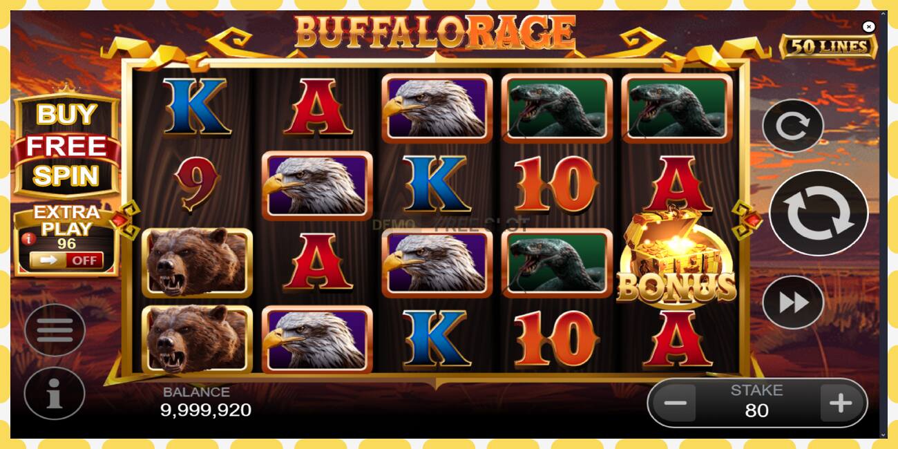 Demo slot Buffalo Rage free and without registration, picture - 1