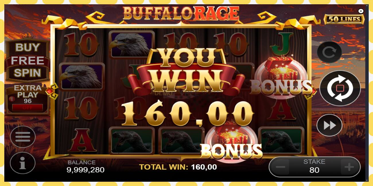 Demo slot Buffalo Rage free and without registration, picture - 1