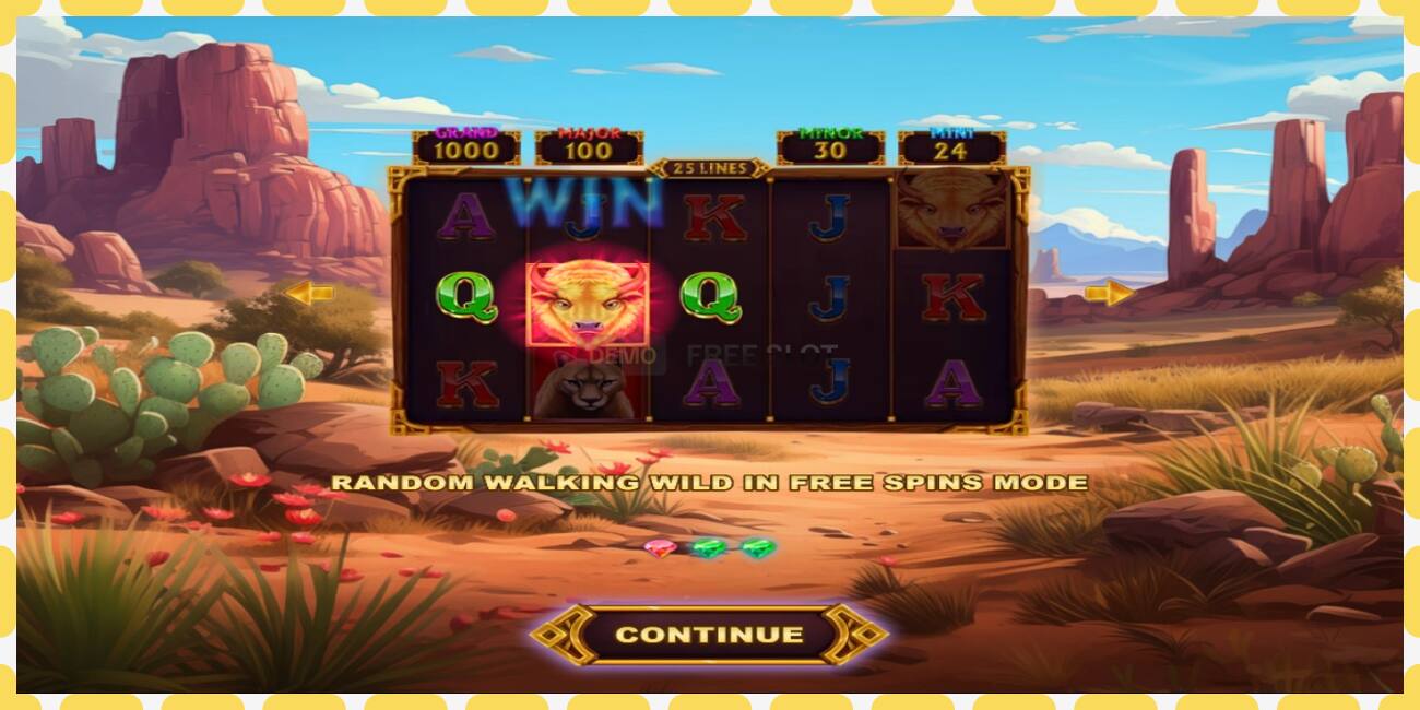 Demo slot Buffalos Sun 3 free and without registration, picture - 1