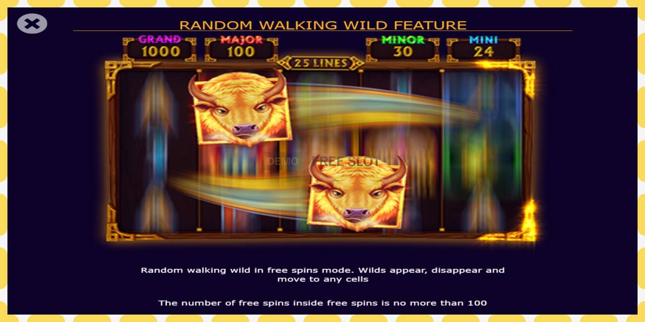 Demo slot Buffalos Sun 3 free and without registration, picture - 1