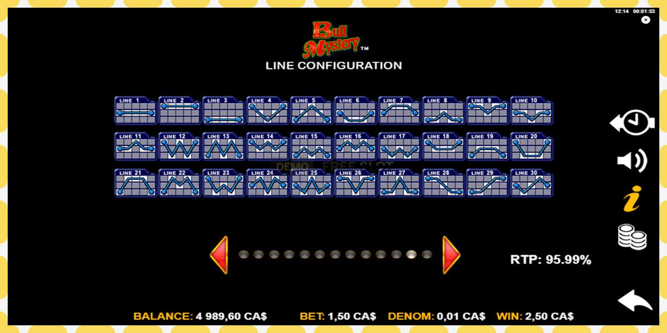 ডেমো স্লট Bull Mystery বিনামূল্যে এবং নিবন্ধন ছাড়া, ছবি - 1