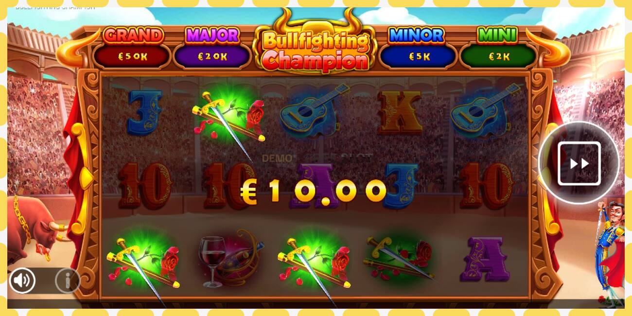 Demo slot Bullfighting Champion free and without registration, picture - 1