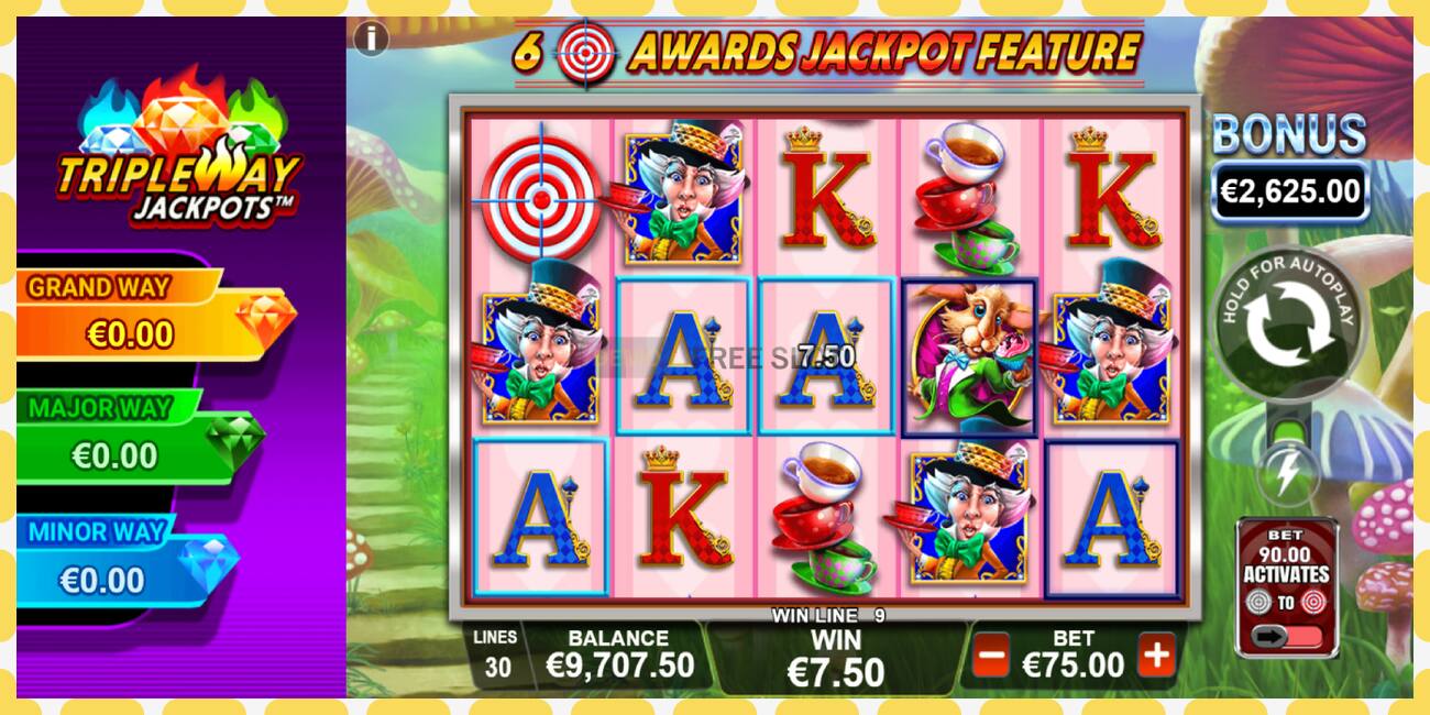 Demo slot Bulls Eye Alice free and without registration, picture - 1