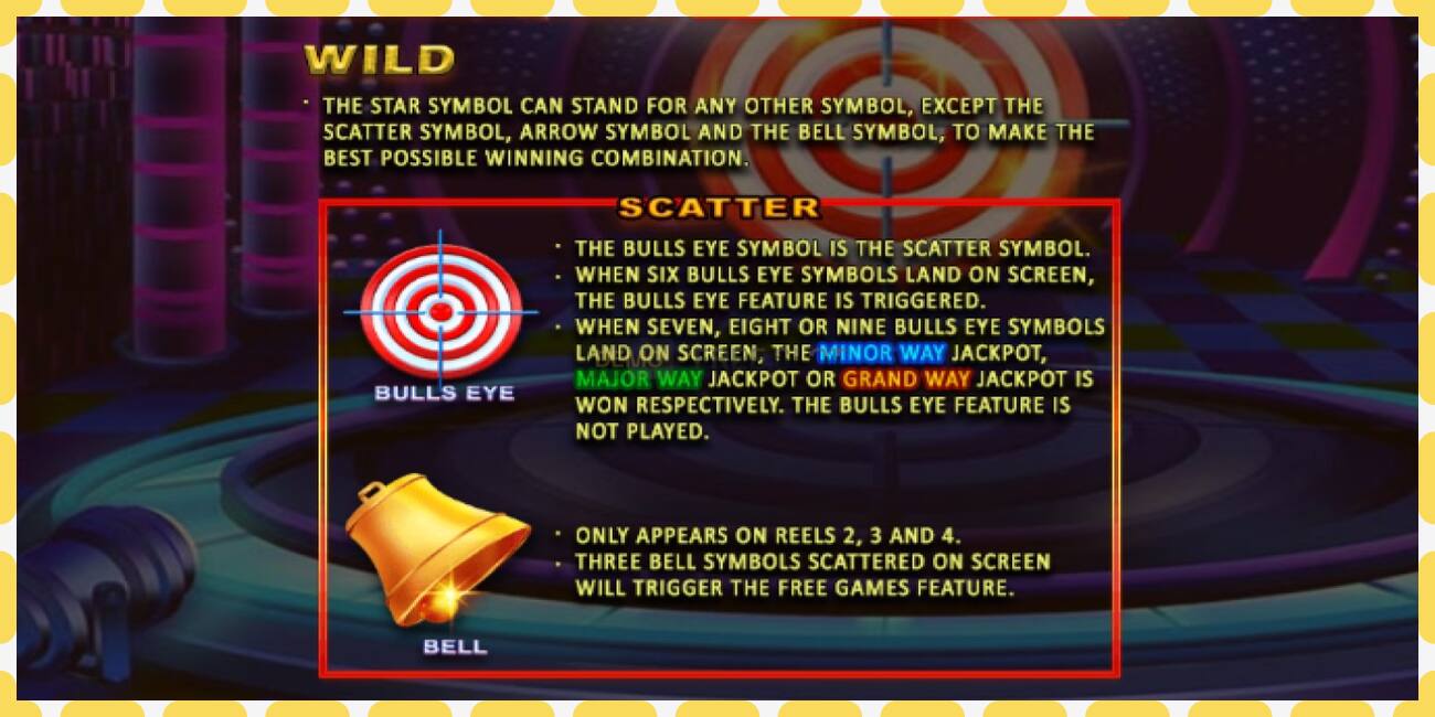 डेमो स्लट Bulls Eye Bells नि: शुल्क र दर्ता बिना, चित्र - १