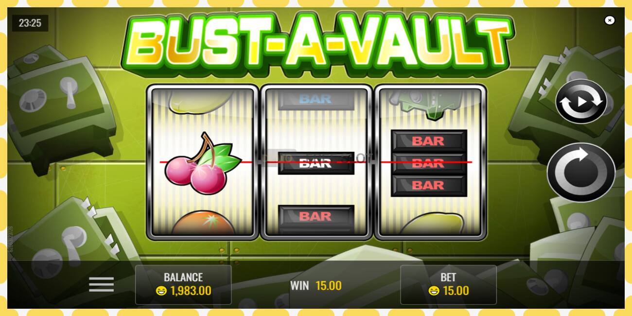 Demo slot Bust A Vault free and without registration, picture - 1