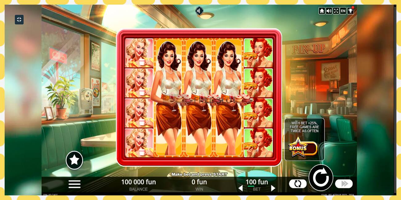 Demo slot Cafe Pin-Up free and without registration, picture - 1