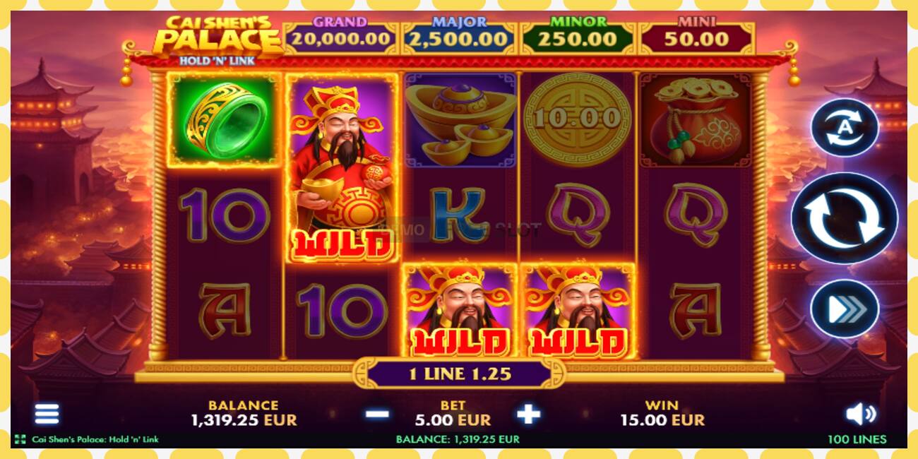 Demo slot Cai Shens Palace Hold N Link free and without registration, picture - 1