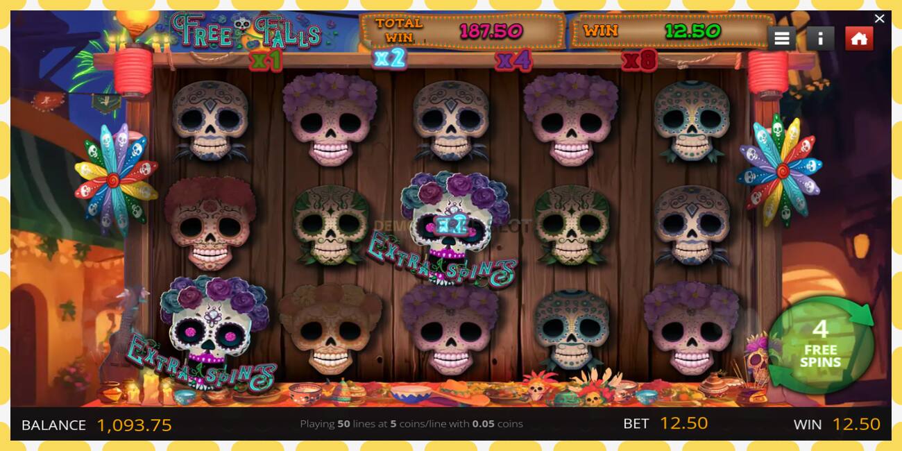 Demo slot Calavera Cascades free and without registration, picture - 1