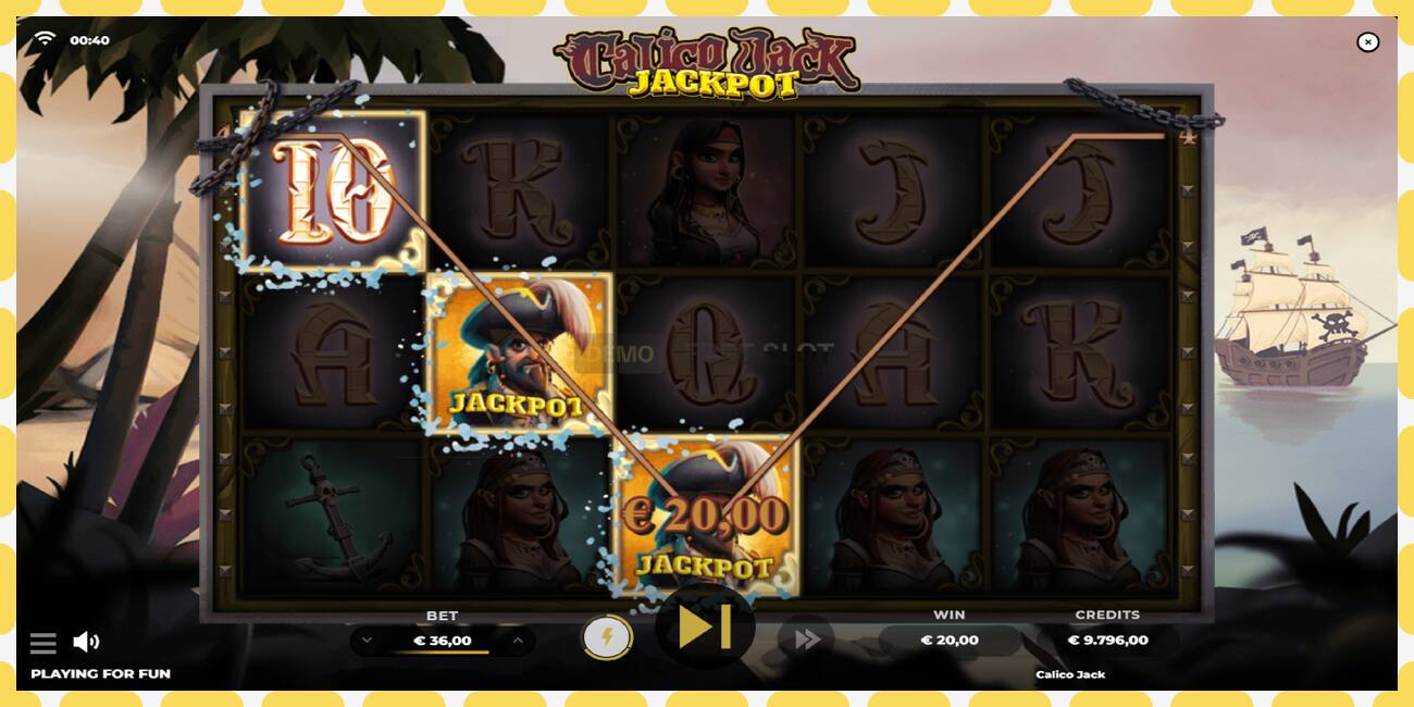 فتحة تجريبية Calico Jack Jackpot مجانا وبدون تسجيل, صورة - 1