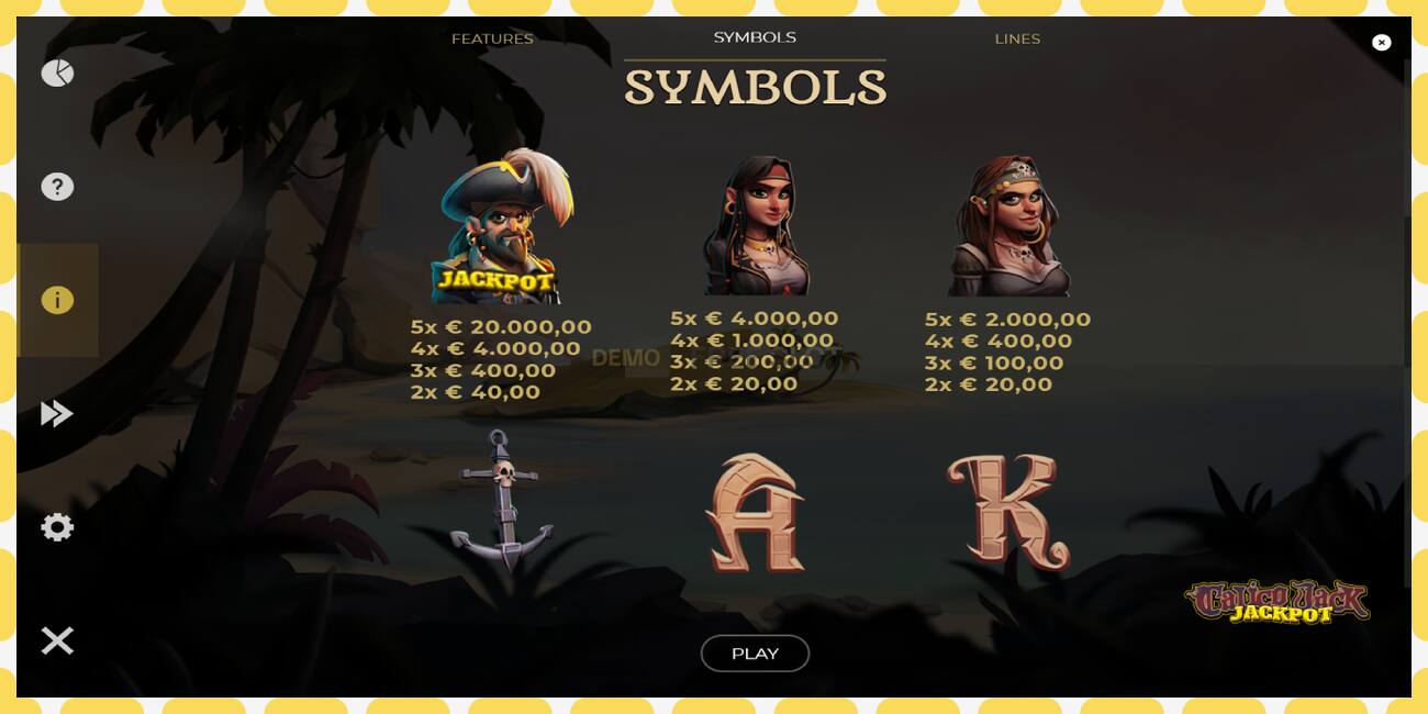 فتحة تجريبية Calico Jack Jackpot مجانا وبدون تسجيل, صورة - 1