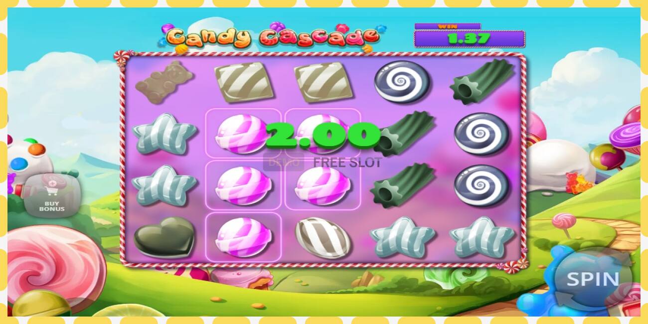 Demo-spor Candy Cascade gratis og uten registrering, bilde - 1