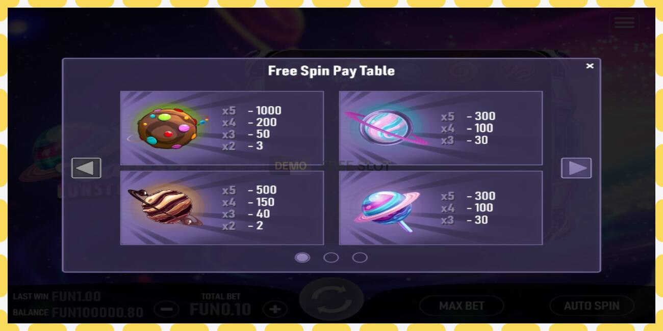 Demo slot Candy Constellation free and without registration, picture - 1