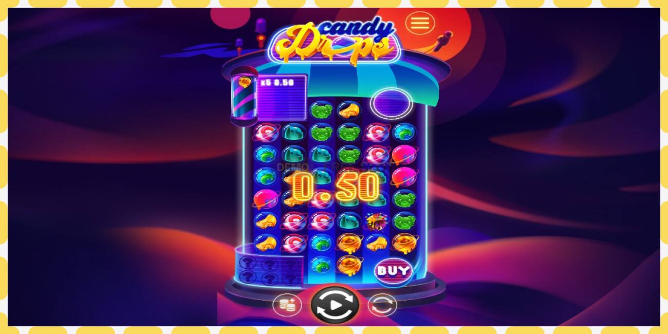 Slot de demostración Candy Drops gratuíto e sen rexistro, imaxe - 1