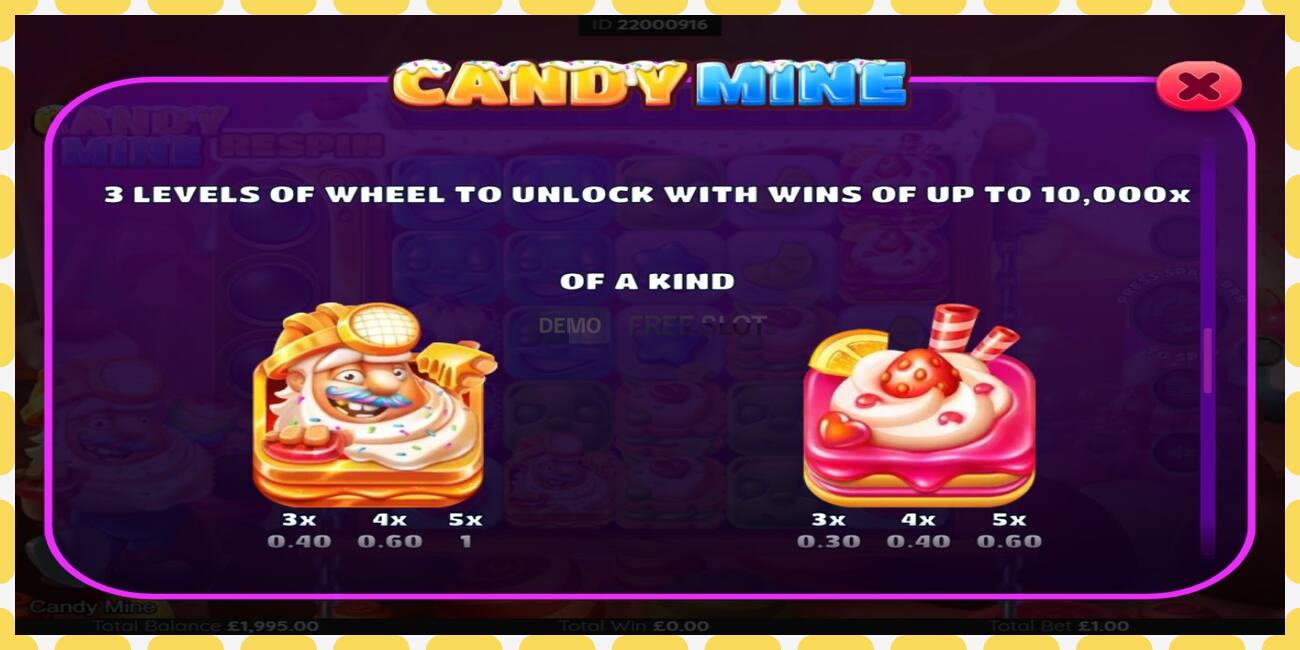 Demo slot Candy Mine free and without registration, picture - 1