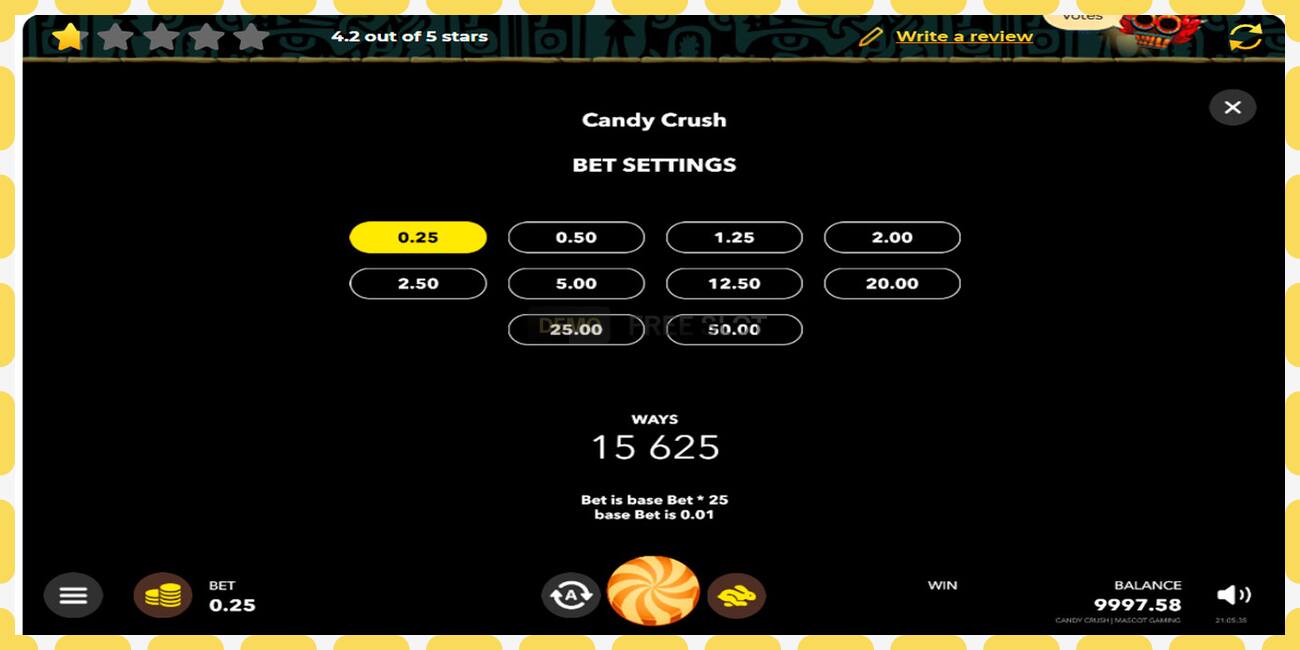 Demo slot Candy Splasher free and without registration, picture - 1