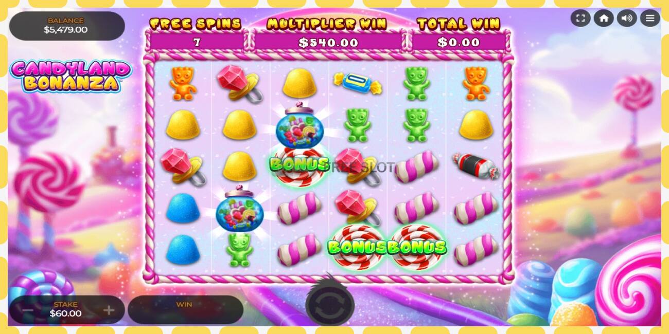 Demo slot Candyland Bonanza free and without registration, picture - 1