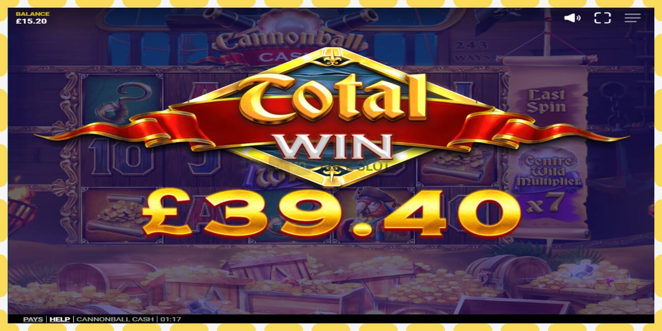 Demo slot Cannonball Cash free and without registration, picture - 1