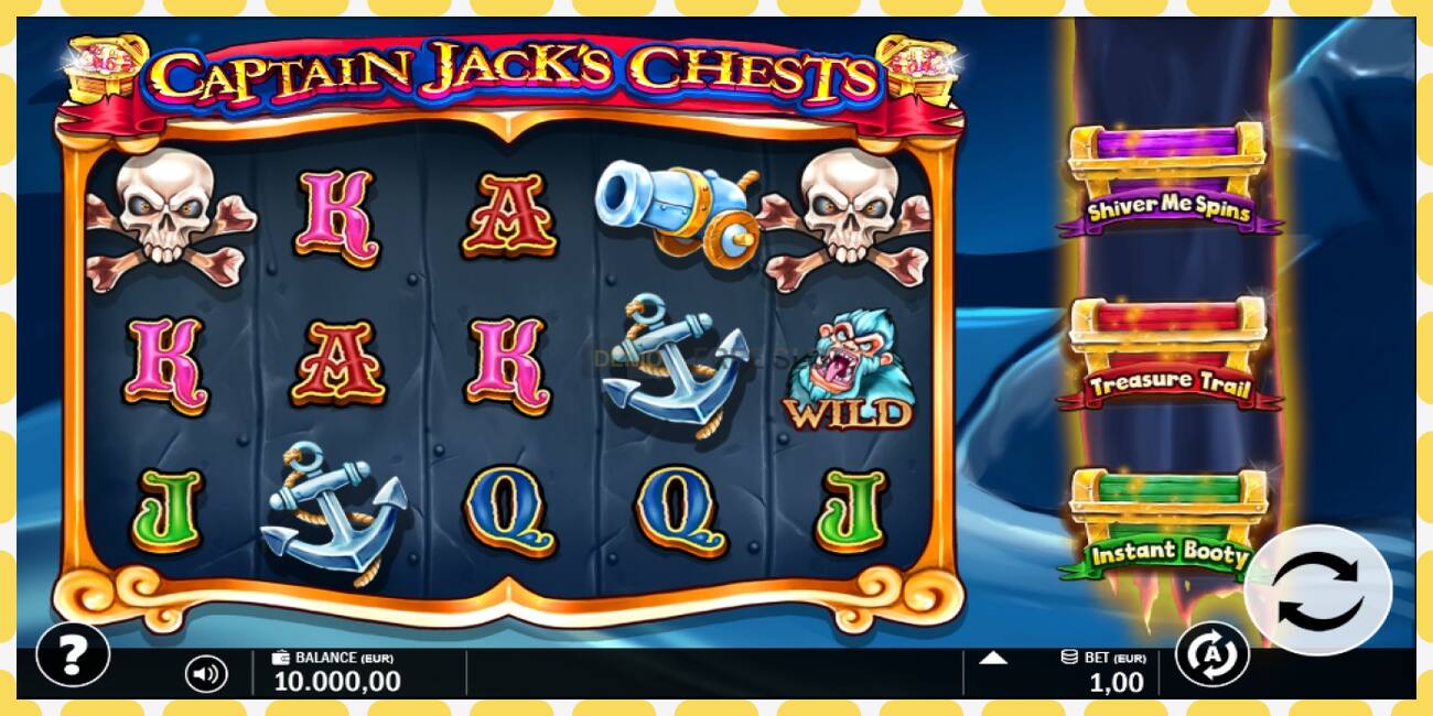 Demo slot Captain Jacks Chests free and without registration, picture - 1